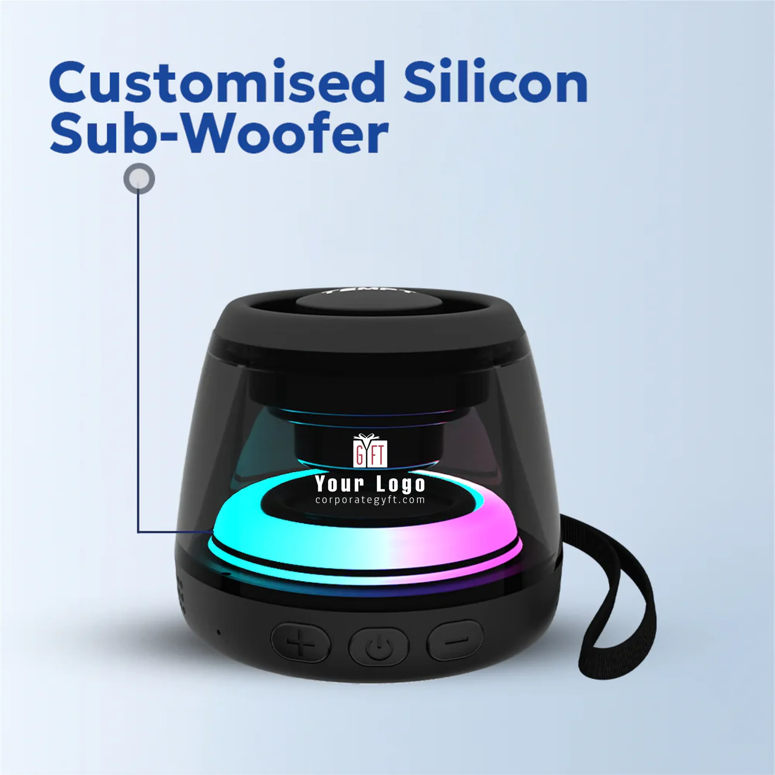 Tempt Pocket Bluetooth Speaker - White Buy Tempt Pocket Bluetooth Speaker - White in bulk for Corporate Gifting | Corporate Gyft