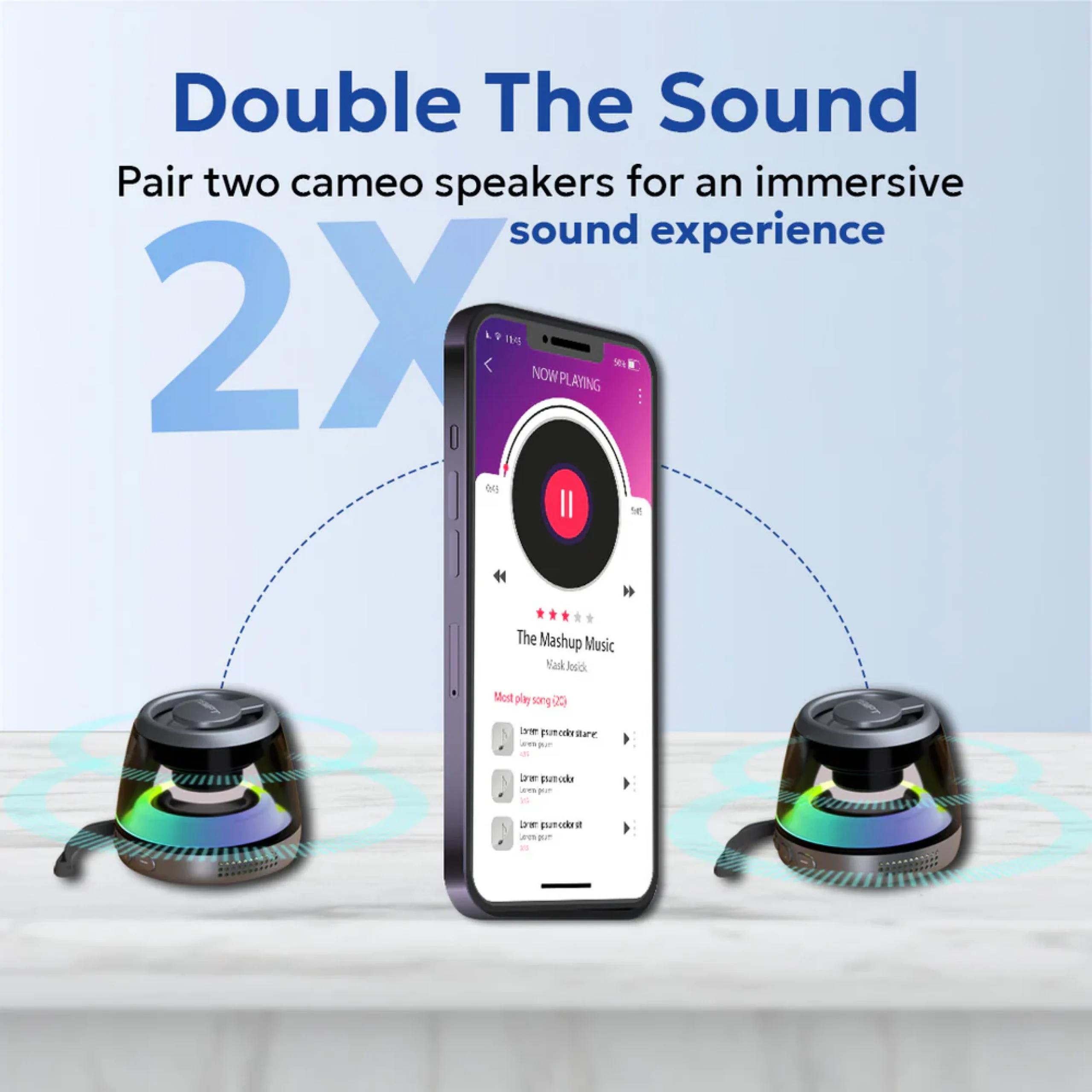 Tempt Pocket Bluetooth Speaker - White Buy Tempt Pocket Bluetooth Speaker - White in bulk for Corporate Gifting | Corporate Gyft