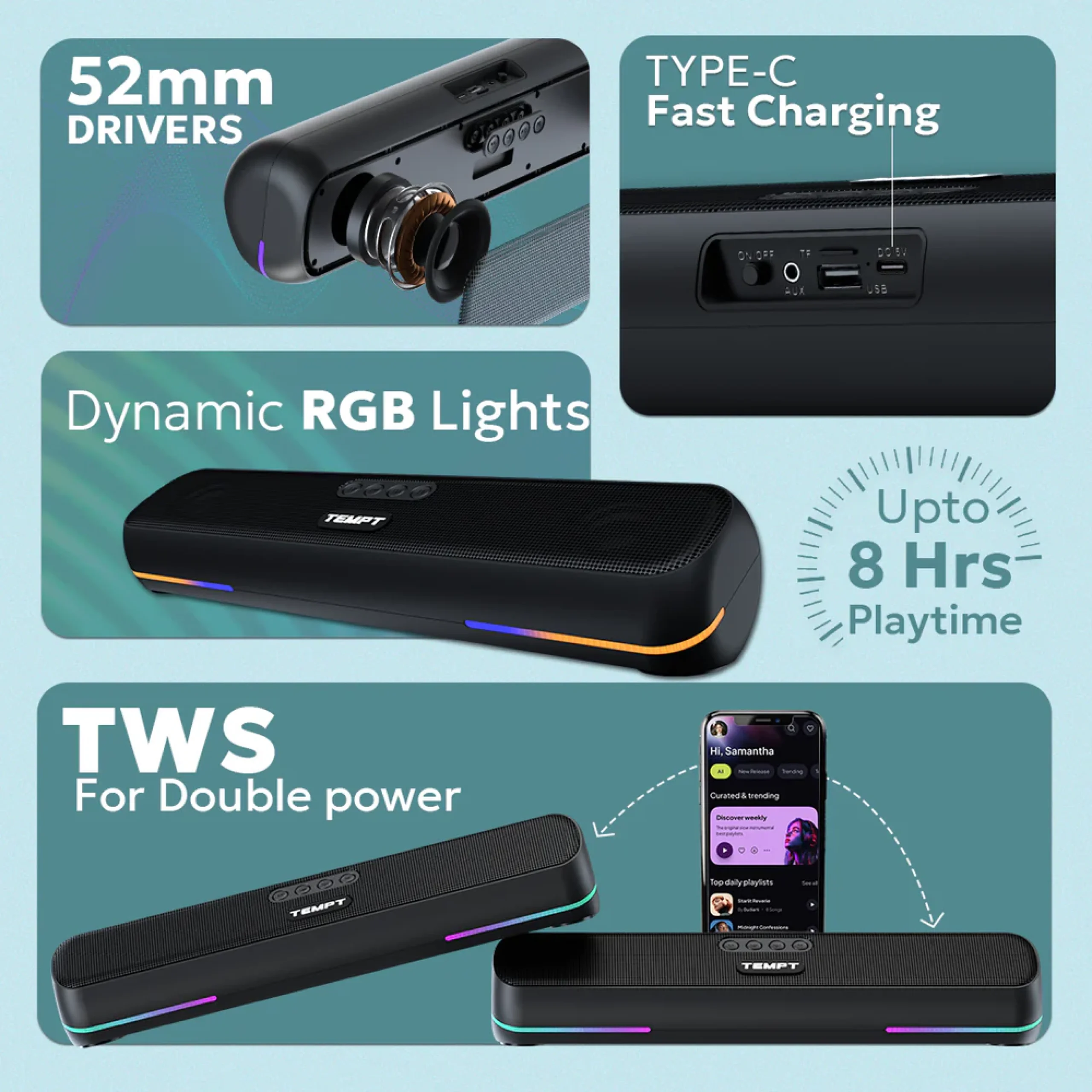 Cinebar Wireless Soundbar Speaker Buy Cinebar Wireless Soundbar Speaker in bulk for Corporate Gifting | Corporate Gyft