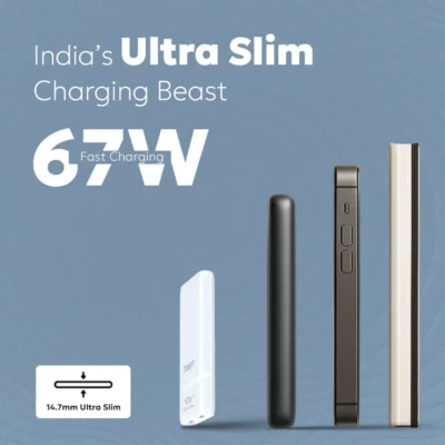 Buy Tempt Elite Globe Slim 67W GaN Charger in bulk for Corporate Gifting | Corporate Gyft