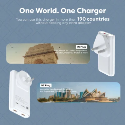 Buy Tempt Elite Globe Slim 67W GaN Charger in bulk for Corporate Gifting | Corporate Gyft