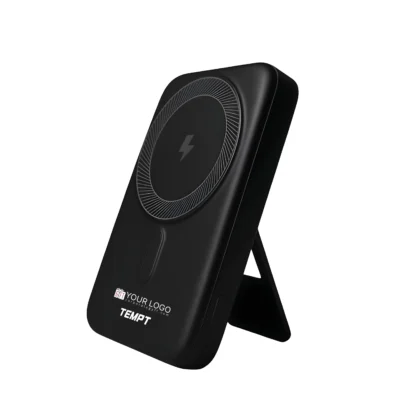 Buy Tempt Magnetic Power Bank With Stand in bulk for Corporate Gifting | Corporate Gyft