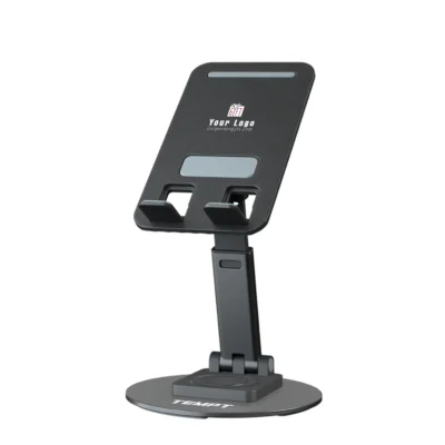 Buy Tempt Adjustable Mobile Stand – Black in bulk for Corporate Gifting | Corporate Gyft