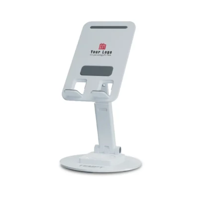 Buy Tempt Adjustable Mobile Stand – White in bulk for Corporate Gifting | Corporate Gyft
