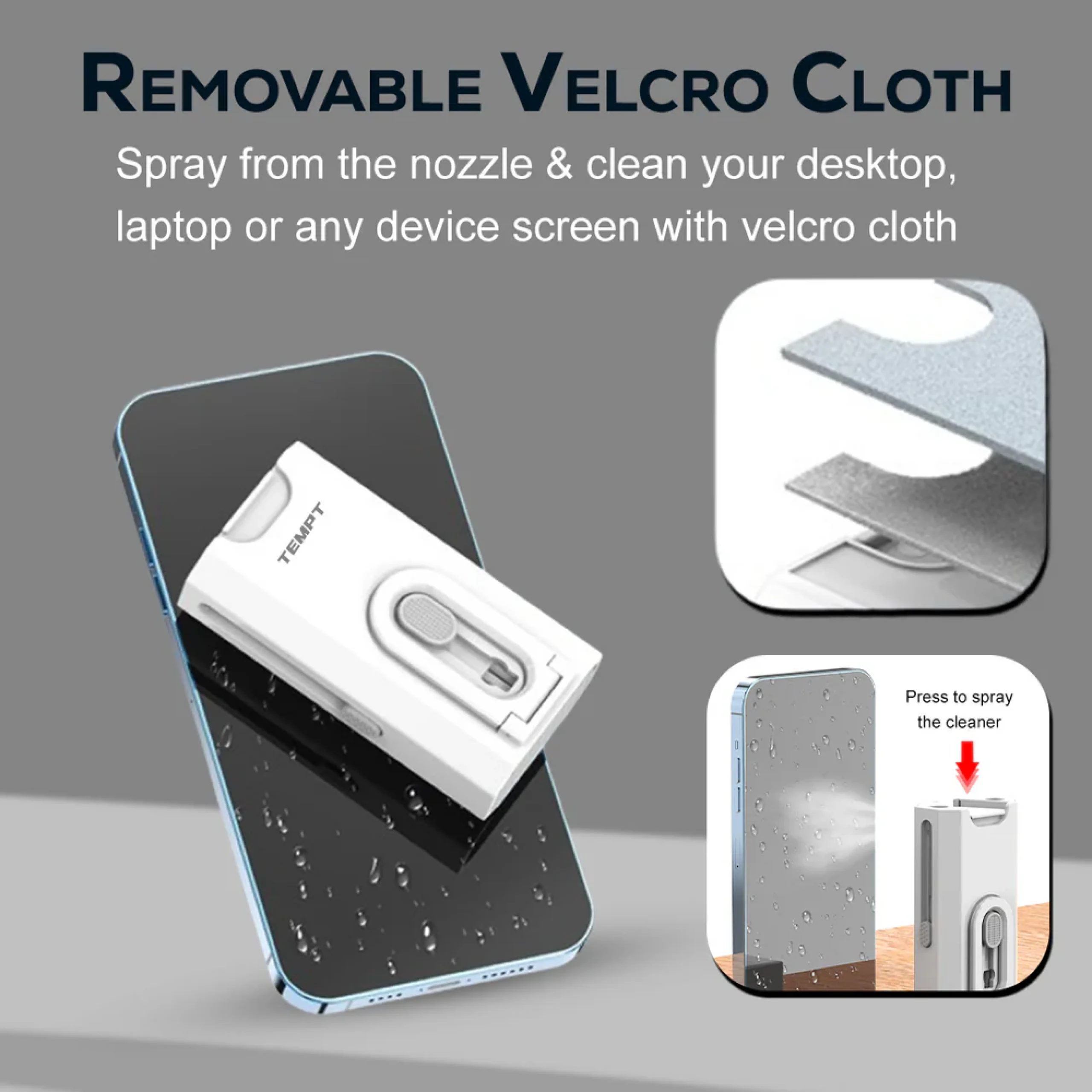 Tempt Multi-Device Cleaning Kit Buy Tempt Multi-Device Cleaning Kit in bulk for Corporate Gifting | Corporate Gyft