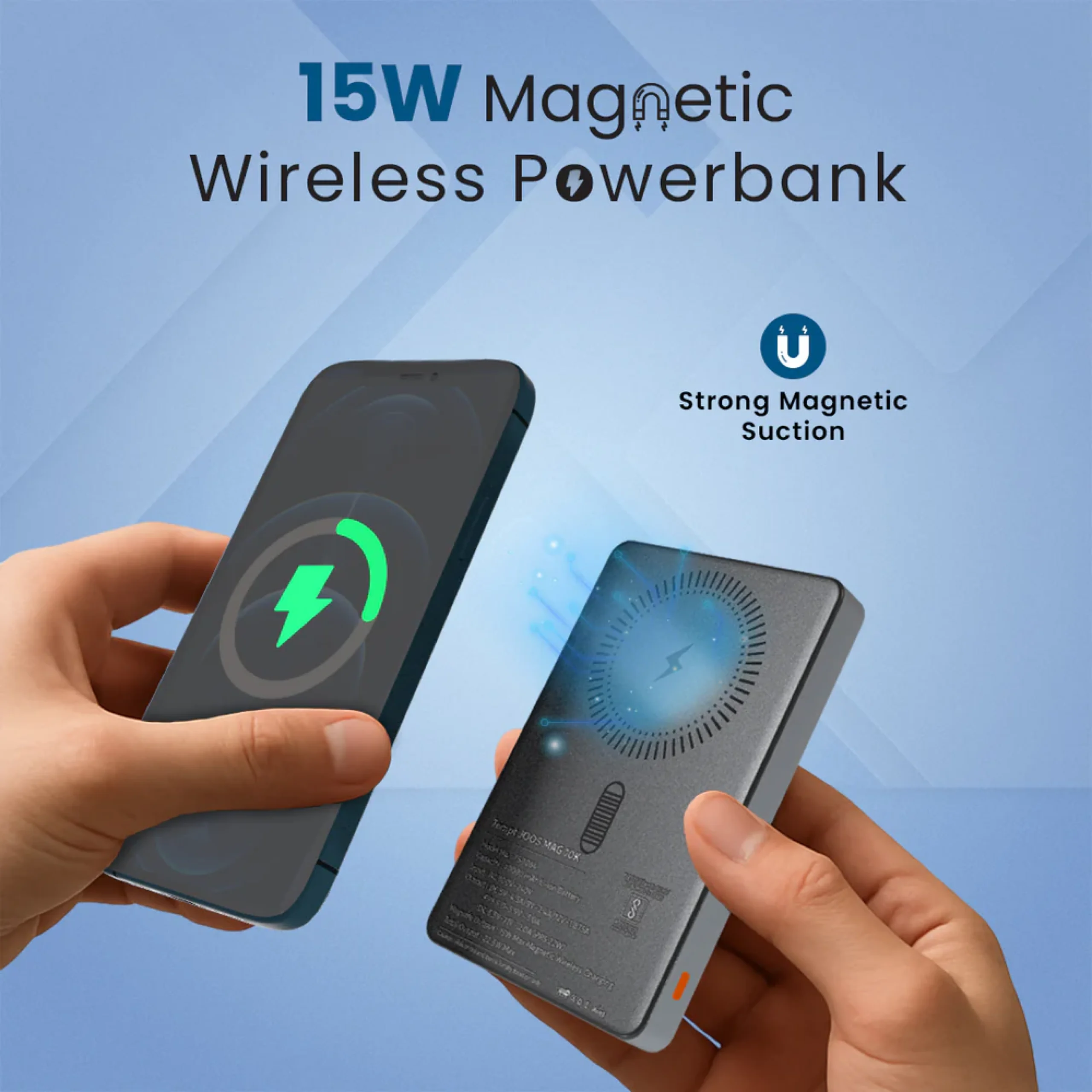Tempt Joos Mag 10K Slim Wireless Power Bank Buy Tempt Joos Mag 10K Slim Wireless Power Bank in bulk for Corporate Gifting | Corporate Gyft