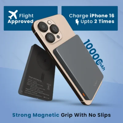 Buy Tempt Joos Mag 10K Slim Wireless Power Bank in bulk for Corporate Gifting | Corporate Gyft