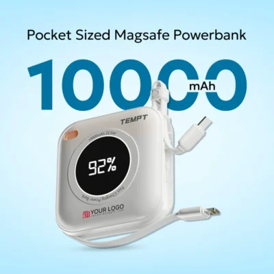 Buy Tempt Joos Mag Mini Wireless Power bank in bulk for Corporate Gifting | Corporate Gyft