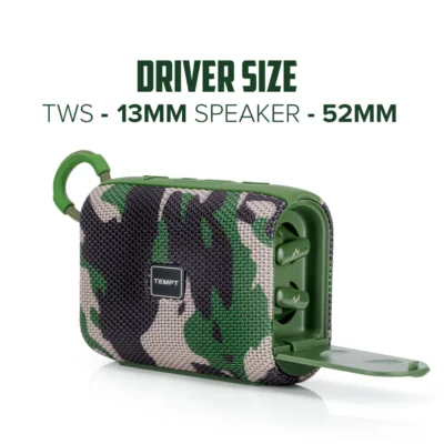 Buy Tempt Dual Mode Speaker - Army Green in bulk for Corporate Gifting | Corporate Gyft