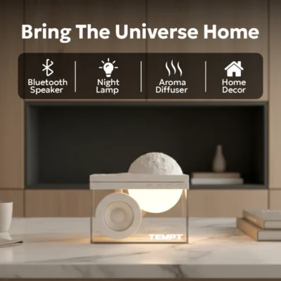 Buy Tempt Lunar Bluetooth Speaker in bulk for Corporate Gifting | Corporate Gyft
