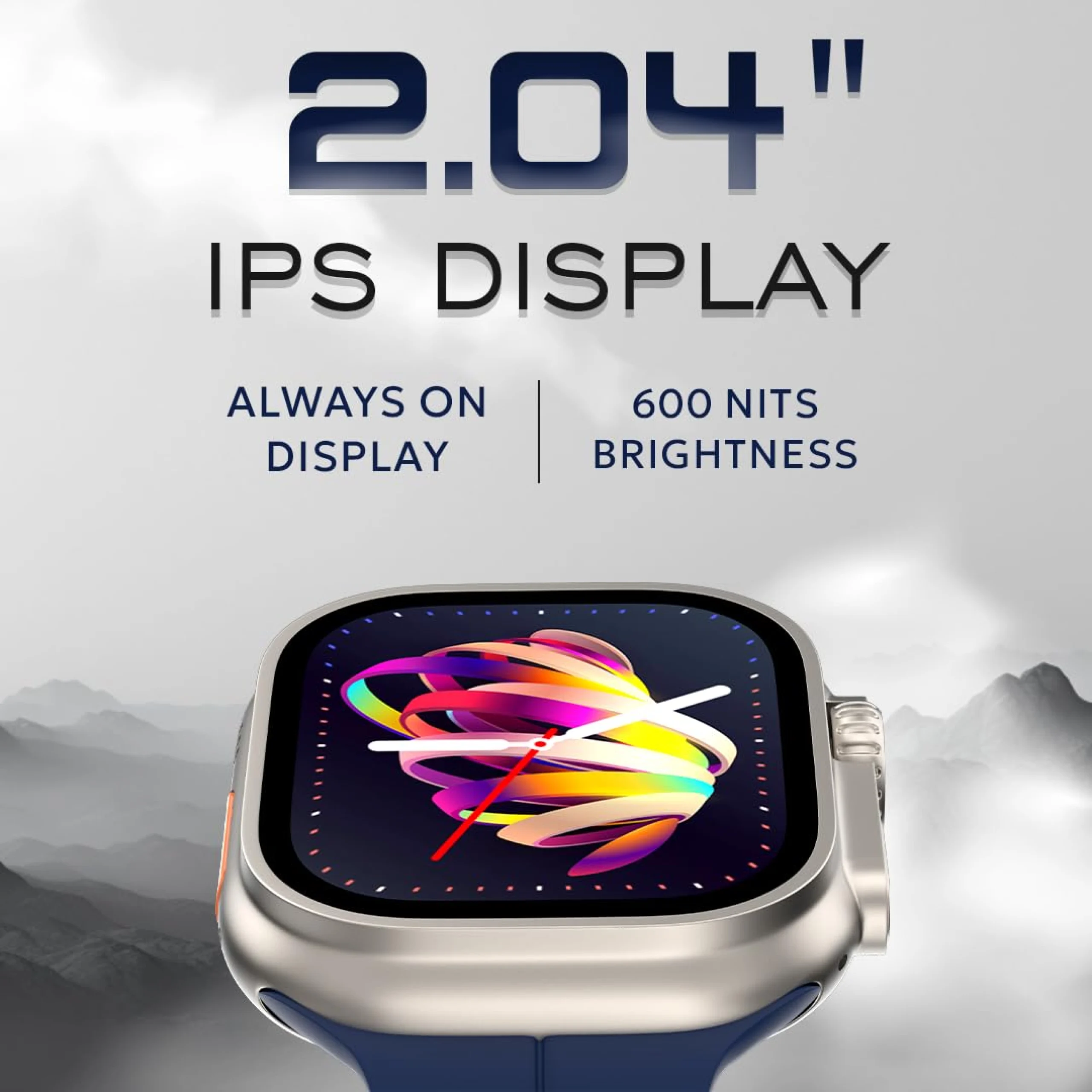 Tempt HD Smartwatch – Blue Buy Tempt HD Smartwatch – Blue in bulk for Corporate Gifting | Corporate Gyft