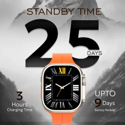 Buy Tempt HD Smartwatch – Orange in bulk for Corporate Gifting | Corporate Gyft