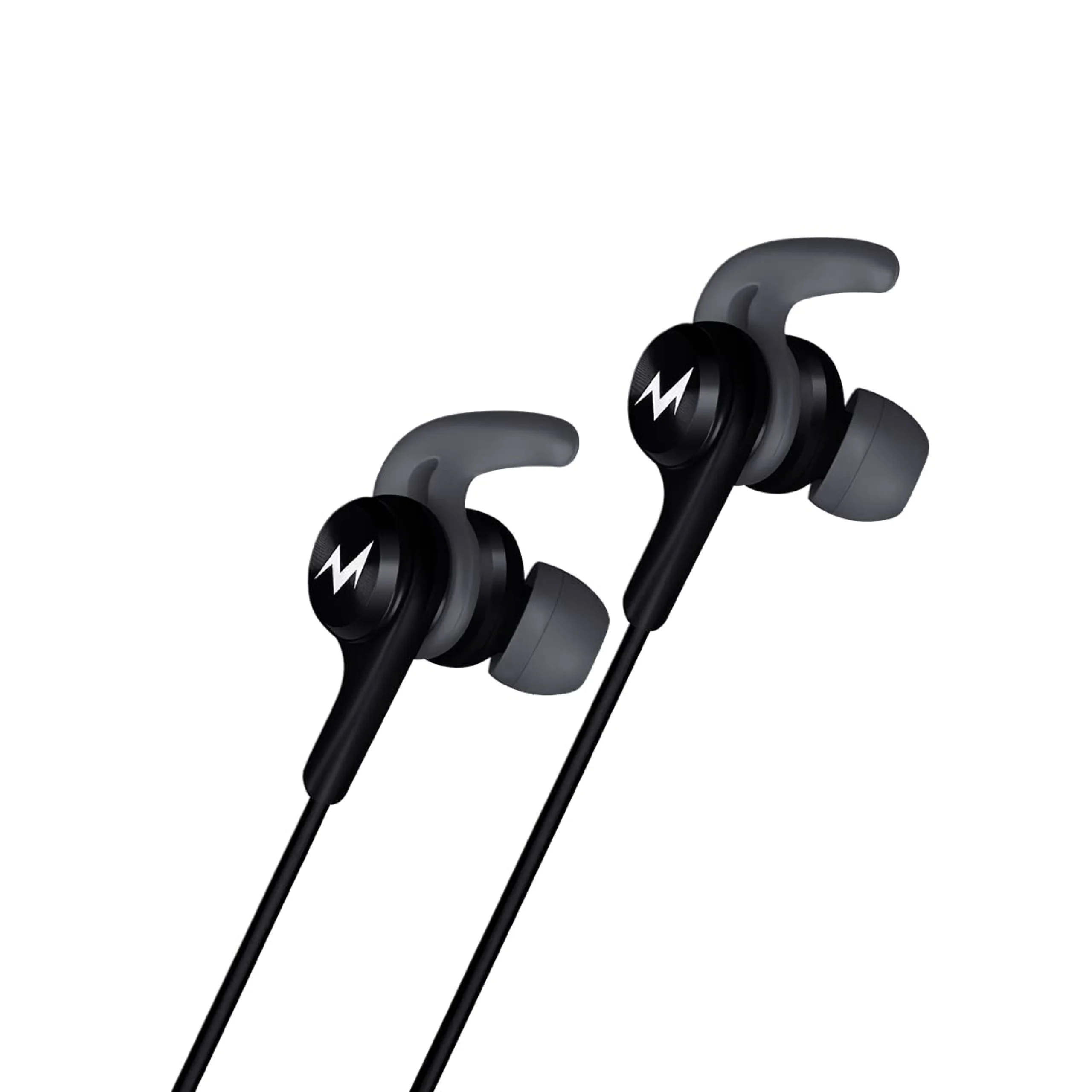 Tempt Wired Earphones – Black Buy Tempt Wired Earphones – Black in bulk for Corporate Gifting | Corporate Gyft