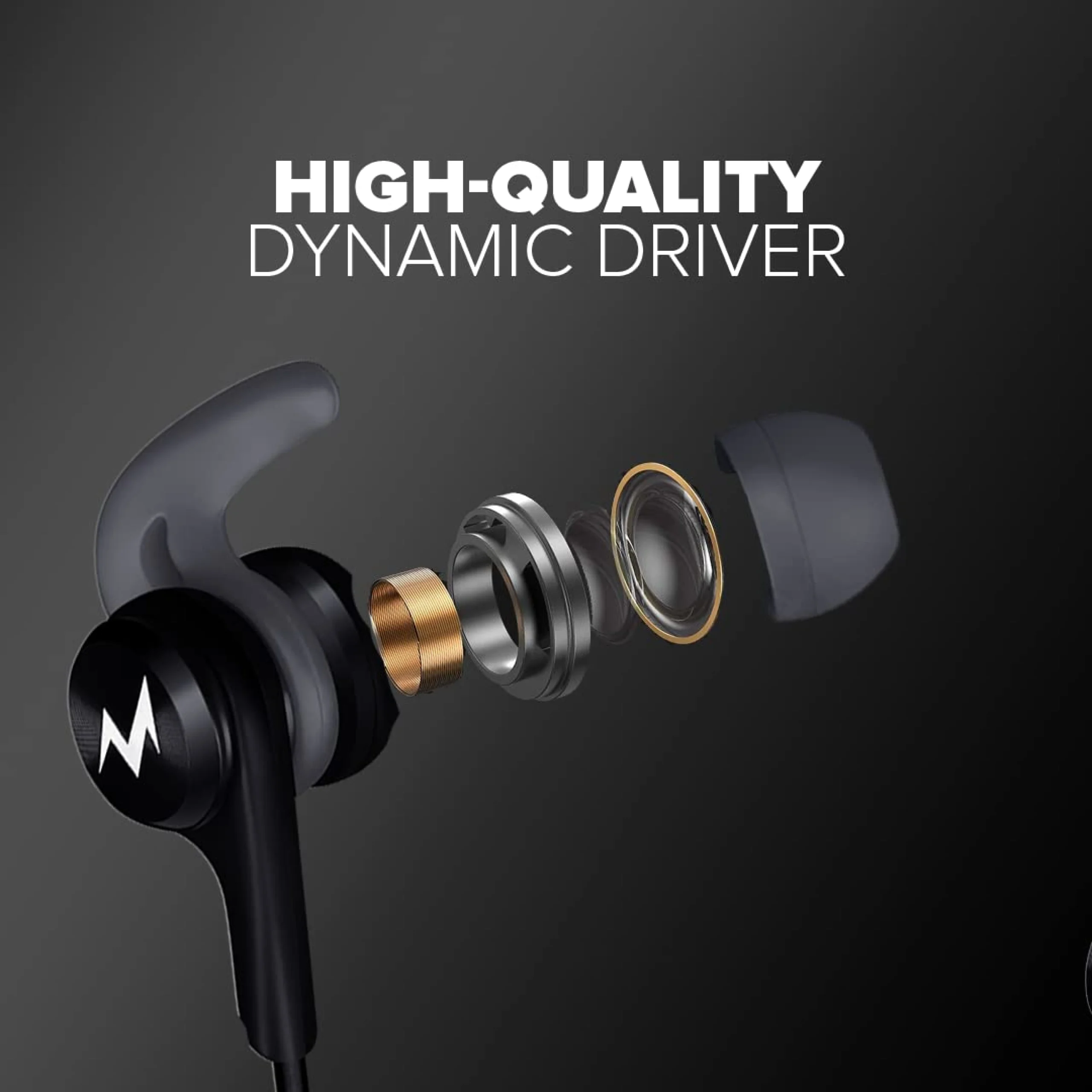 Tempt Wired Earphones – Black Buy Tempt Wired Earphones – Black in bulk for Corporate Gifting | Corporate Gyft