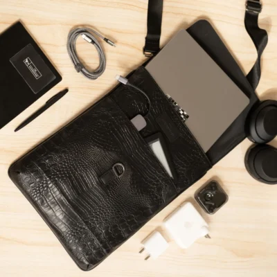 Buy Albert Slim Laptop Sleeve - Black in bulk for Corporate Gifting | Corporate Gyft