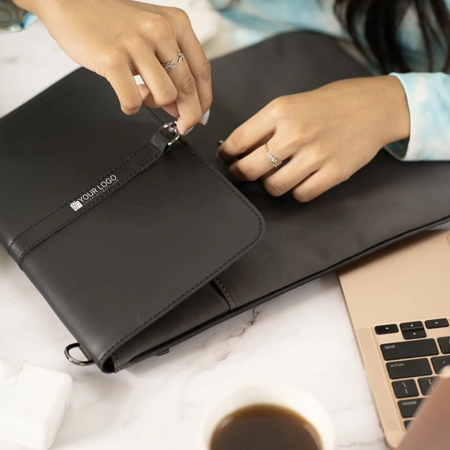 Albert Slim Laptop Sleeve - Grey Buy Albert Slim Laptop Sleeve - Grey in bulk for Corporate Gifting | Corporate Gyft