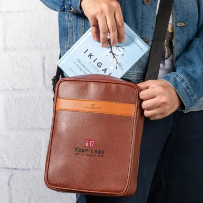 Buy Boston Sling Bag - Black in bulk for Corporate Gifting | Corporate Gyft