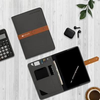 Buy Classic Brooklyn Organizer - Dark Grey in bulk for Corporate Gifting | Corporate Gyft