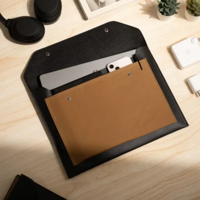 Buy Bruce Laptop Sleeve - Brown in bulk for Corporate Gifting | Corporate Gyft
