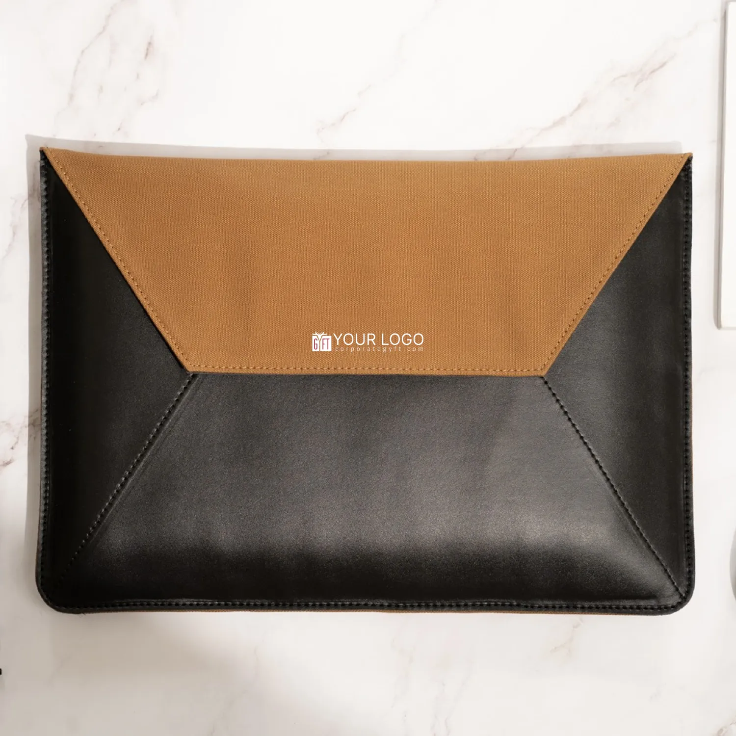 Bryan Minimal Laptop Sleeve - Black Buy Bryan Minimal Laptop Sleeve - Black in bulk for Corporate Gifting | Corporate Gyft