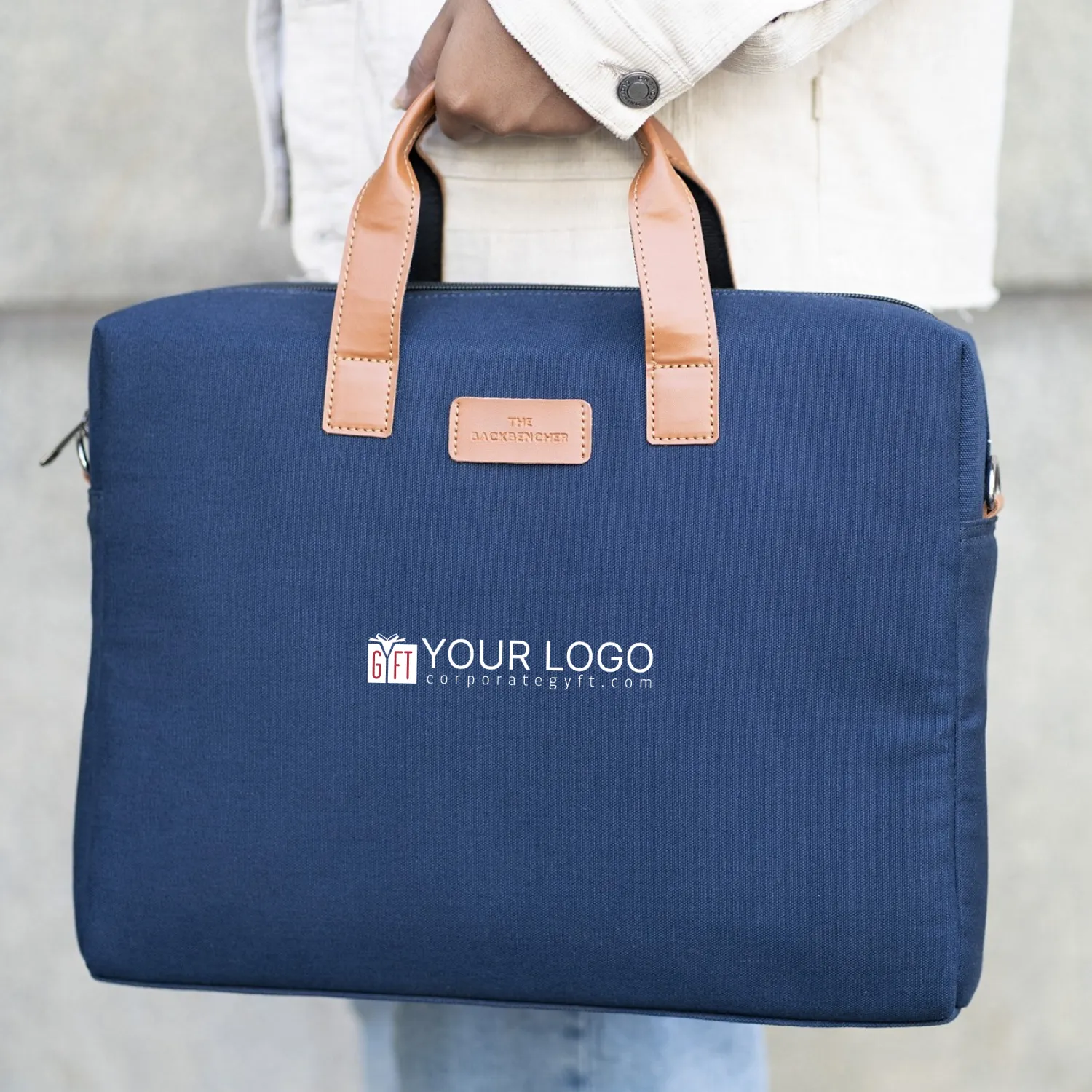 Chester Prime Laptop Bag - Blue Buy Chester Prime Laptop Bag - Blue in bulk for Corporate Gifting | Corporate Gyft