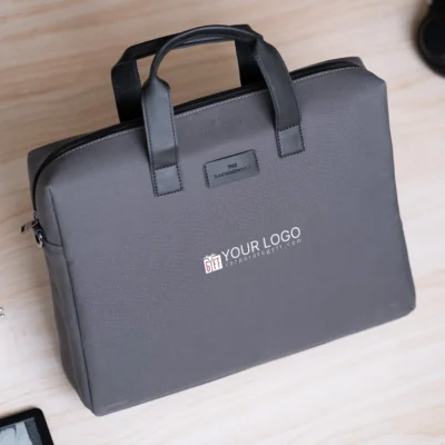 Buy Chester Prime Laptop Bag - Grey in bulk for Corporate Gifting | Corporate Gyft