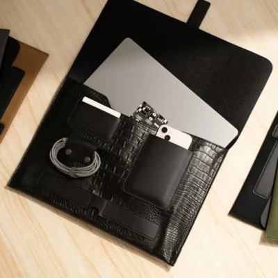 Buy Cooper Premium Laptop Sleeve - Black in bulk for Corporate Gifting | Corporate Gyft