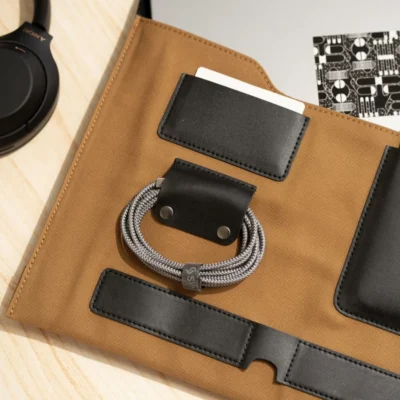 Buy Cooper Premium Laptop Sleeve - Brown in bulk for Corporate Gifting | Corporate Gyft