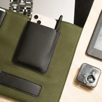 Buy Cooper Premium Laptop Sleeve - Olive in bulk for Corporate Gifting | Corporate Gyft