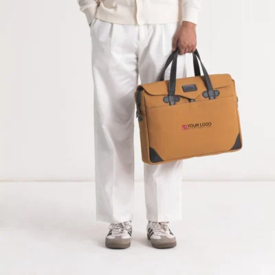 Buy Edward Prime Laptop Bag - Brown in bulk for Corporate Gifting | Corporate Gyft