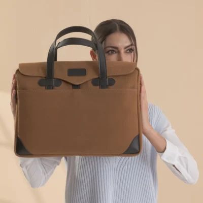 Buy Edward Prime Laptop Bag - Brown in bulk for Corporate Gifting | Corporate Gyft
