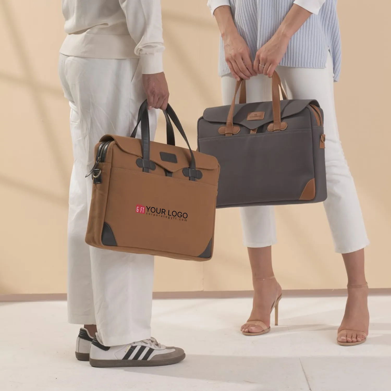 Edward Prime Laptop Bag - Brown Buy Edward Prime Laptop Bag - Brown in bulk for Corporate Gifting | Corporate Gyft