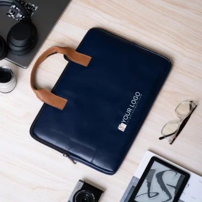 Buy Folio Pro Laptop Sleeve - Blue in bulk for Corporate Gifting | Corporate Gyft