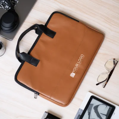 Buy Folio Pro Laptop Sleeve - Brown in bulk for Corporate Gifting | Corporate Gyft