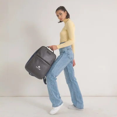 Buy Joshua Laptop Backpack - Blue in bulk for Corporate Gifting | Corporate Gyft