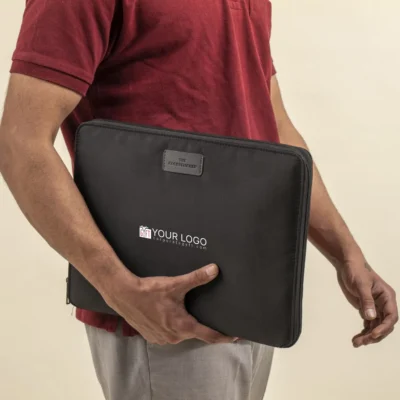 Buy Lisbon Executive Work Folio - Black in bulk for Corporate Gifting | Corporate Gyft