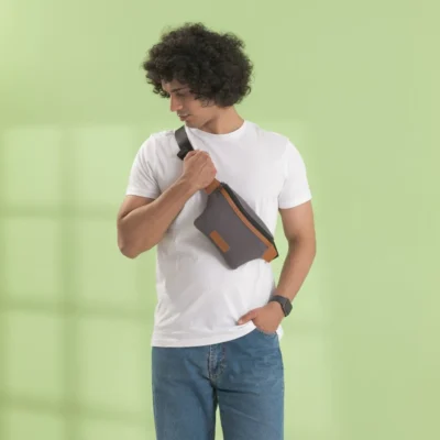 Buy Madrid Fanny Pack - Grey in bulk for Corporate Gifting | Corporate Gyft