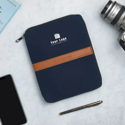 Buy Michigan Notebook Organizer - Blue in bulk for Corporate Gifting | Corporate Gyft