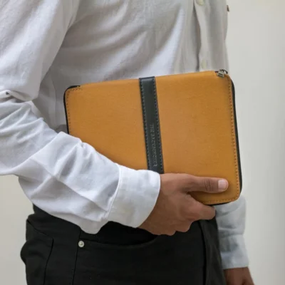 Buy Michigan Notebook Organizer - Brown in bulk for Corporate Gifting | Corporate Gyft