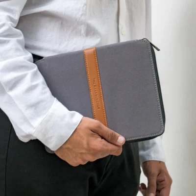 Buy Michigan Notebook Organizer - Grey in bulk for Corporate Gifting | Corporate Gyft