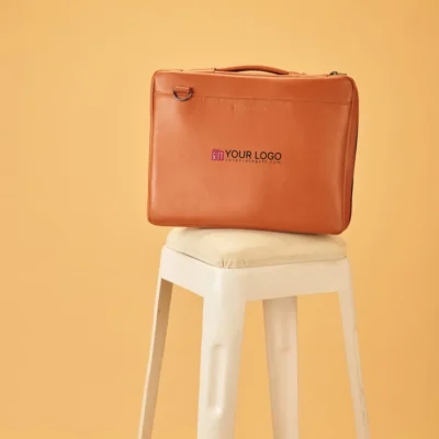 Buy Miller Elite Laptop Bag - Brown in bulk for Corporate Gifting | Corporate Gyft