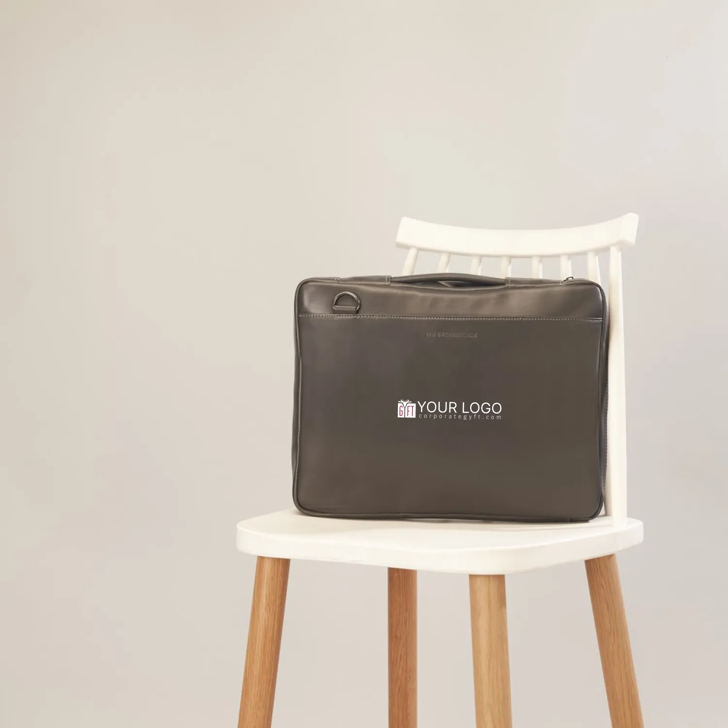 Miller Elite Laptop Bag - Grey Buy Miller Elite Laptop Bag - Grey in bulk for Corporate Gifting | Corporate Gyft