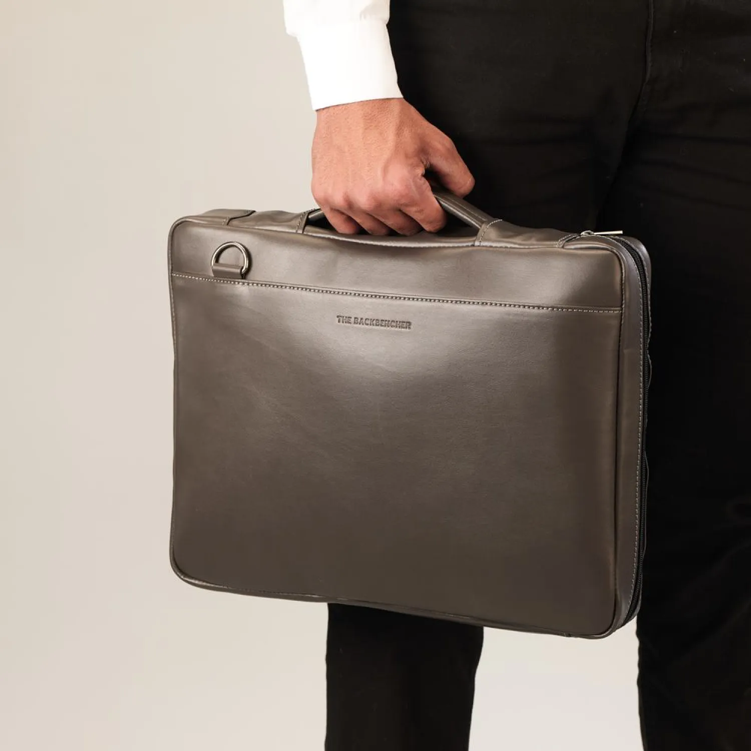 Miller Elite Laptop Bag - Grey Buy Miller Elite Laptop Bag - Grey in bulk for Corporate Gifting | Corporate Gyft