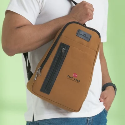 Buy Oliver Cross Body Sling Bag - Brown in bulk for Corporate Gifting | Corporate Gyft