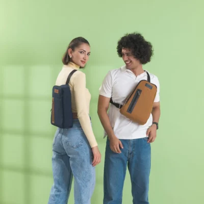 Buy Oliver Cross Body Sling Bag - Brown in bulk for Corporate Gifting | Corporate Gyft