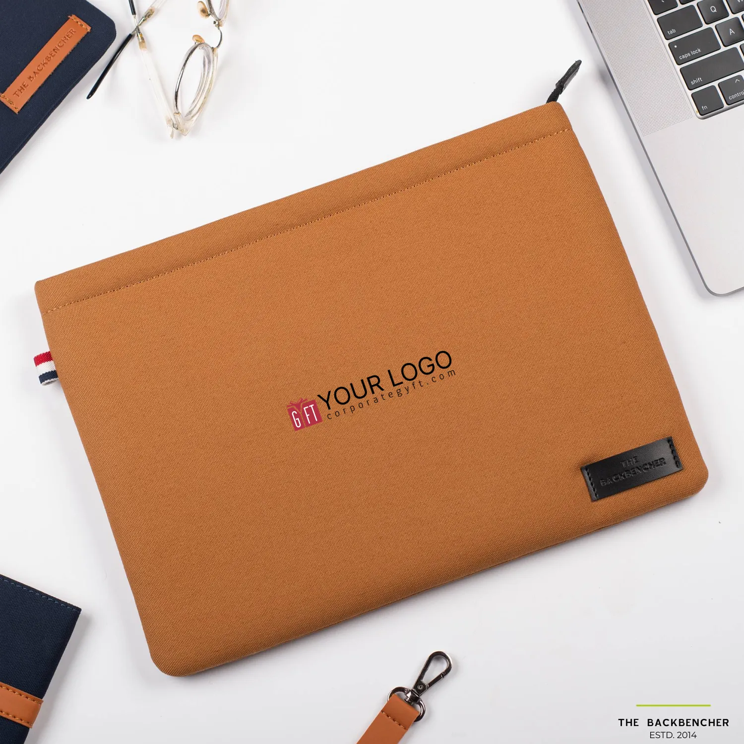 Pacific Pro Laptop Sleeve -Brown Buy Pacific Pro Laptop Sleeve -Brown in bulk for Corporate Gifting | Corporate Gyft