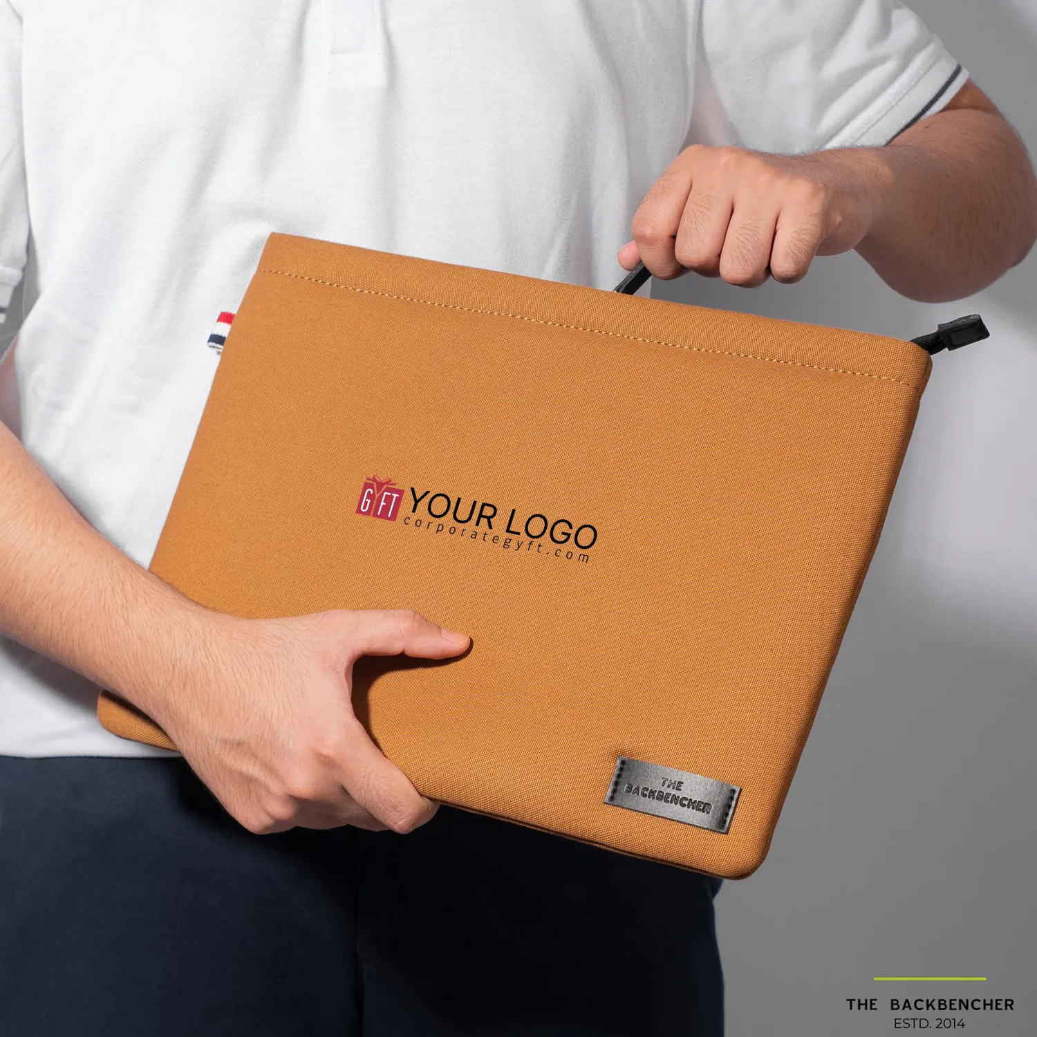 Pacific Pro Laptop Sleeve -Brown Buy Pacific Pro Laptop Sleeve -Brown in bulk for Corporate Gifting | Corporate Gyft