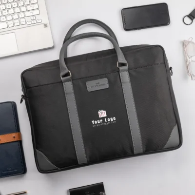 Buy Texas Professional Laptop Bag - Black in bulk for Corporate Gifting | Corporate Gyft