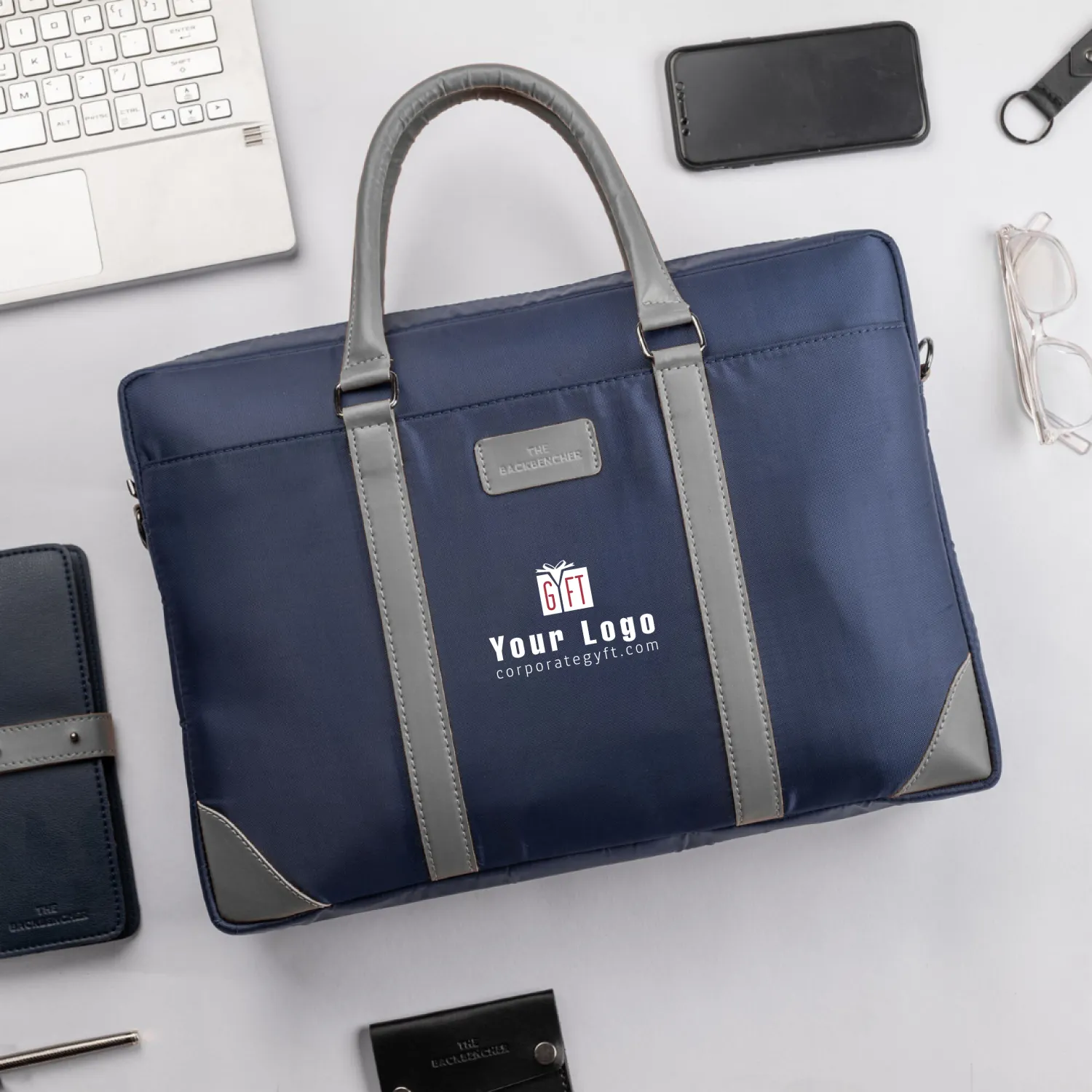 Texas Professional Laptop Bag - Blue Buy Texas Professional Laptop Bag - Blue in bulk for Corporate Gifting | Corporate Gyft