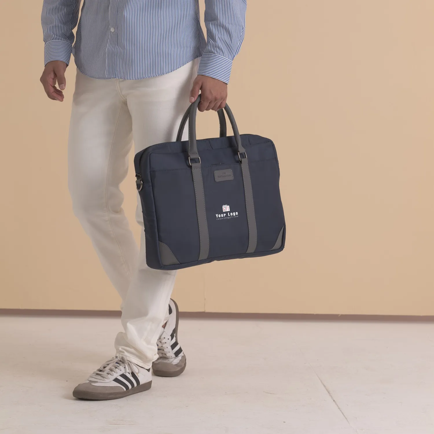 Texas Professional Laptop Bag - Blue Buy Texas Professional Laptop Bag - Blue in bulk for Corporate Gifting | Corporate Gyft